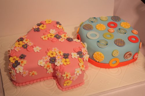 His and Hers 40th Birthday Cake from 70