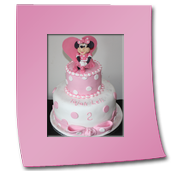 Minnie Mouse Birthday Cake from 55