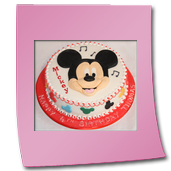 Mickey Mouse Birthday Cake from 35