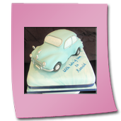 Morris Minor Birthday Cake from 70