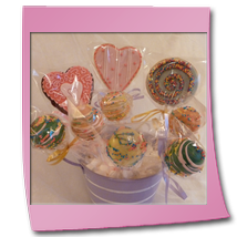 Cake Pops and Lollipop Cookies